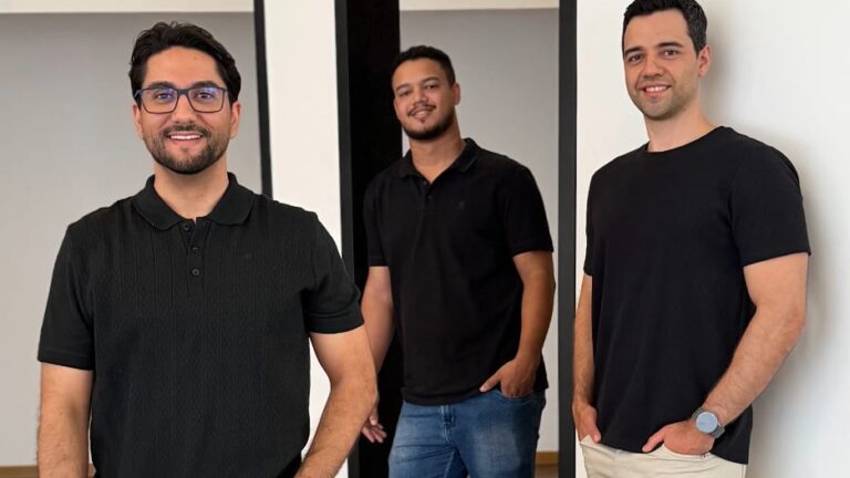 Fundadores ZiveAI: Lucas Anjos, João Pedro e Thalles de Morais.