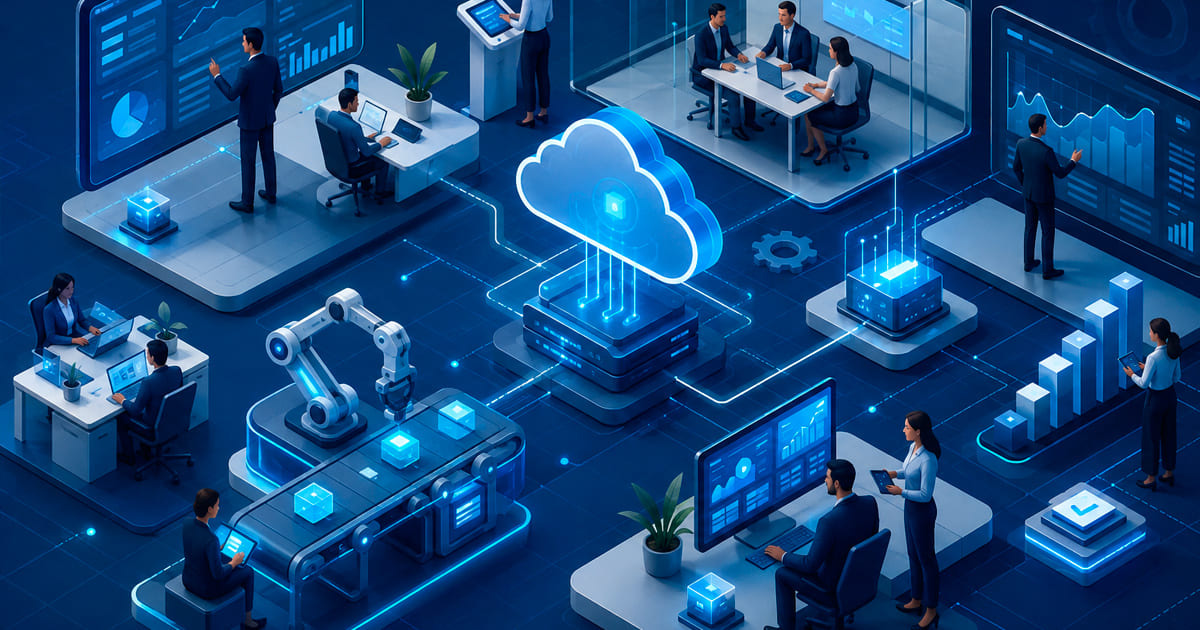 Transformação digital na gestão empresarial, o que separa quem digitaliza de verdade de quem só troca de ferramenta.