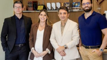 João Dornelles, Luana Borges, Eduardo Gomes de Matos e Eduardo Hamdan