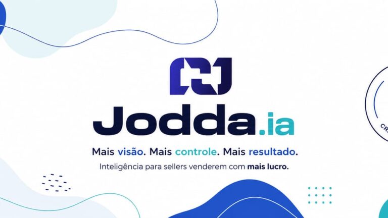Jodda.ia, sistema de gestão com IA para empresas que vendem em marketplaces, com aplicação em precificação, publicidade, promoções e rentabilidade.