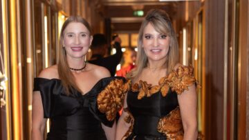 Natália e Maísa Gouveia apresentaram a coleção “Gala en Fleur” no icônico Ritz Paris, durante a Paris Fashion Week.